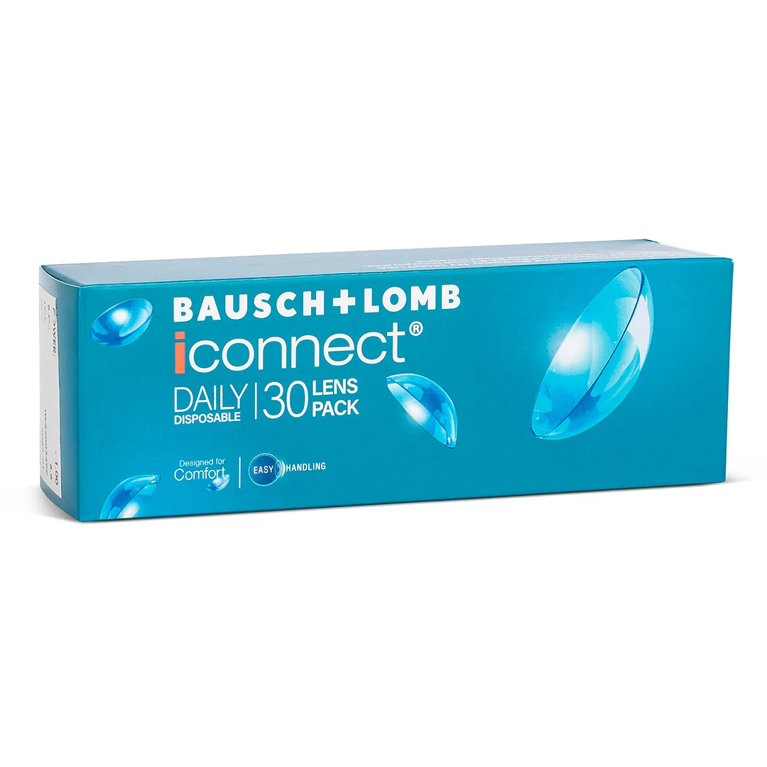 Bausch + Lomb iConnect — Daily Disposable (30 Lens Pack)