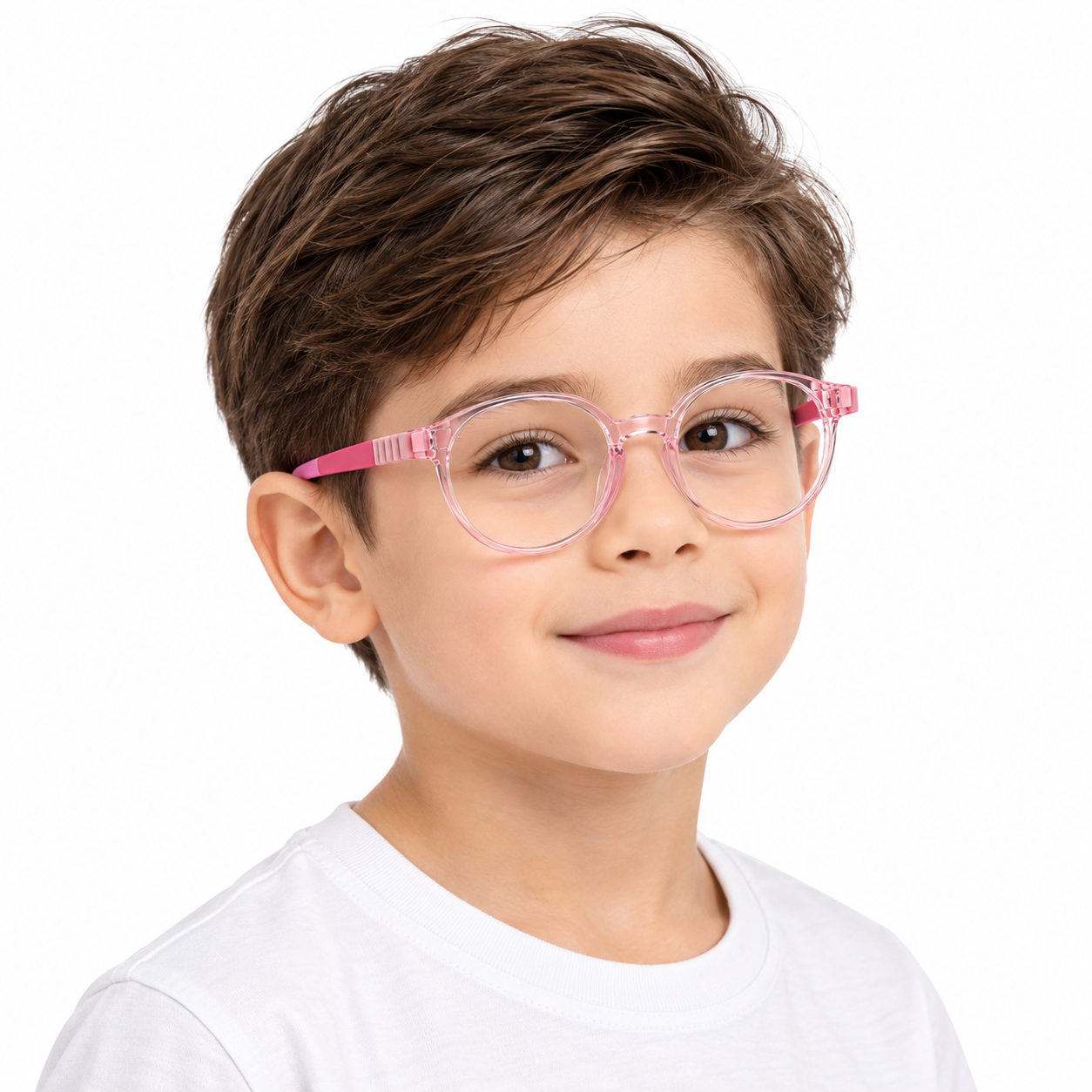 FANDO Kids Blush Pink Round Frame - Image 5