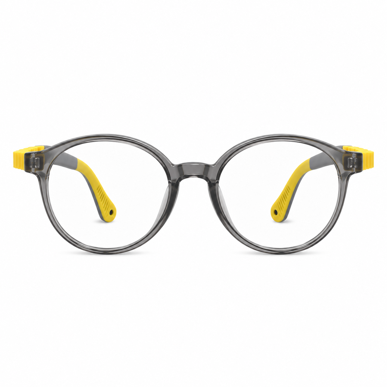 FANDO Kids Grey Olive Yellow Round Frame - Image 2