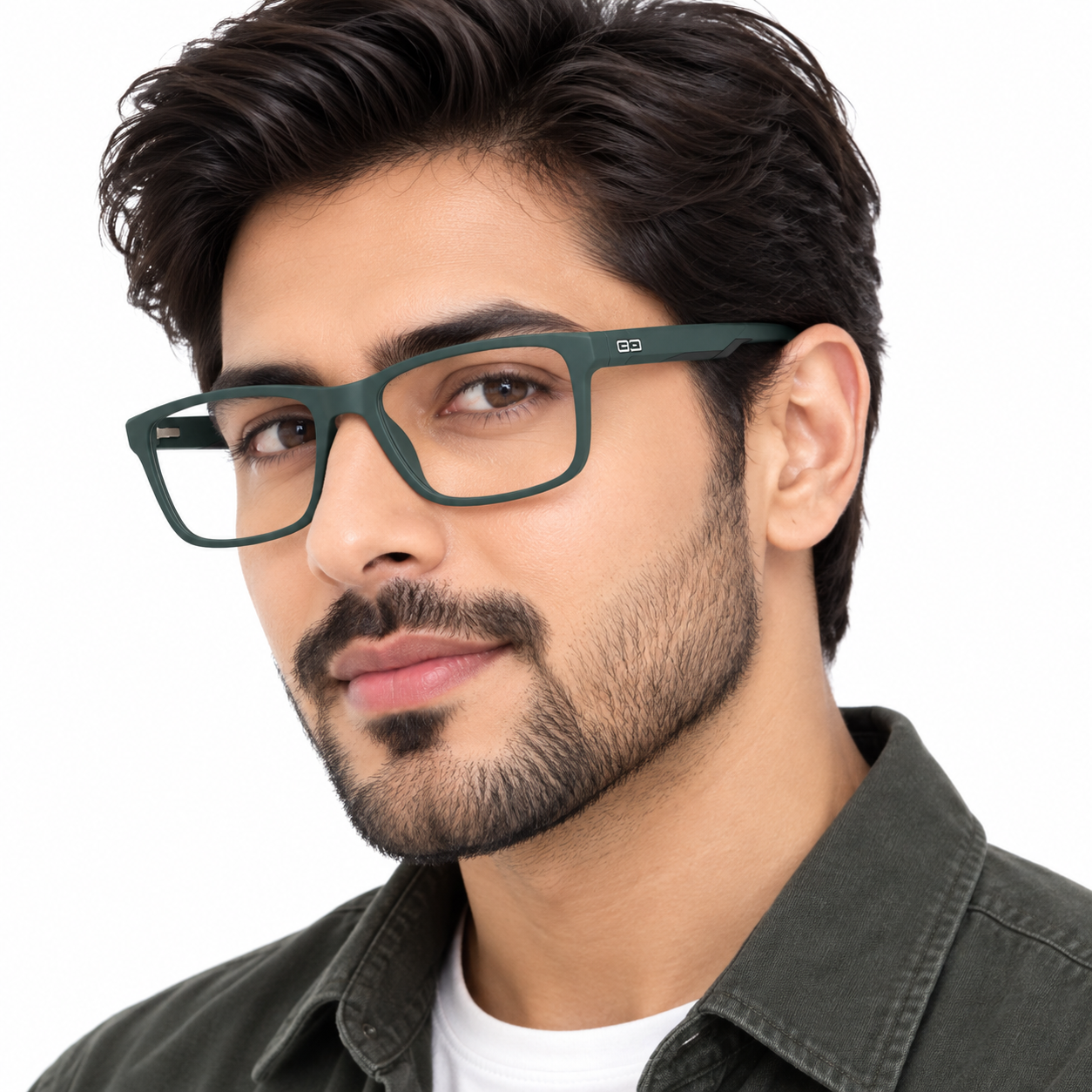 O3 Matte Sage Green Wayfarer Frame - Image 4